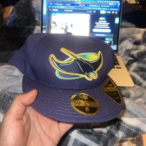 NWT! New Era Tampa Bay Rays Hat 8 - Picture 1 of 4