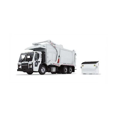 First Gear White/White 1/34 Scale Mack LR with McNeilus Meridian Front Loader... - Image 1 of 2