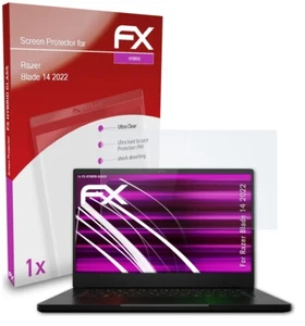 atFoliX Glass Protector voor Razer Blade 14 2022 9H Beschermend pantser - Afbeelding 1 van 5