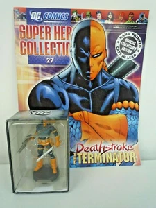 DC COMICS SUPERHERO COLLECTION #27 DEATHSTROKE FIGURE & MAGAZINE EAGLEMOSS - Picture 1 of 3
