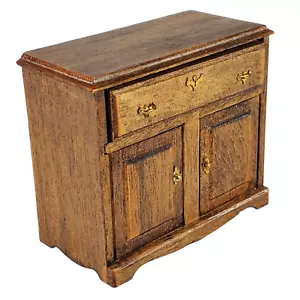 Dollhouse The House of Miniatures Assembled Hutch Cabinet 40003 - Picture 1 of 9