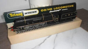 WRENN for TRIANG W2227 4-6-2 CITY OF STOKE BLACK LMS RN 6254 OO/HO BOXED VNM - Picture 1 of 8