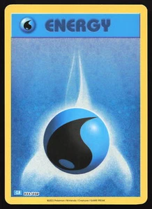 Water Energy - CLB - 033/034 - Holo - Juego de Cartas Coleccionables Pokémon Clásico - Imagen 1 de 2
