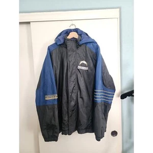 Chargers Vintage Jacket w/Hoodie NFL SZ XL - Picture 1 of 8
