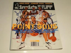 Rivista NBA Inside Stuff febbraio/marzo 2004 firmata dagli 8 in copertina-Kidd, Iverson++ - Foto 1 di 8