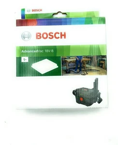BOSCH filtro aspiratore polvere pieghettato piatto per Bosch AdvancedVac 18V-8 - Imagen 1 de 3