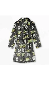Baby Yoda Robe Size Large(12/14) Boy Bathrobe Pajamas Star Wars Robe NWT - Picture 1 of 1