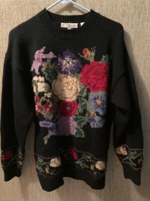 Vintage 1990 Norm Thompson, Portland, OR, 100% Wool, Size Medium (6-8) - Image 1 of 4
