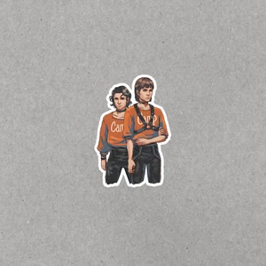 Camp Half-Blood Demigod Couple Sticker - Percy Jackson Inspired Art #4504 - Picture 1 of 1
