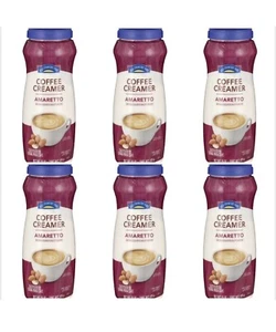 New Sealed Amaretto Powdered Coffee Creamer 15oz ( LOT OF 6 ) - Picture 1 of 3