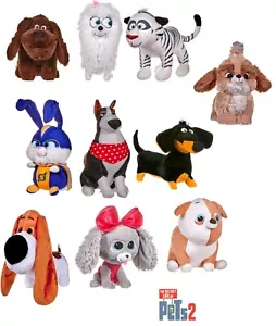 Secret Life Of Pets 2 Soft Touch Plush Kid's Favorite Animal & Pups Toys 23cm - Picture 1 of 7
