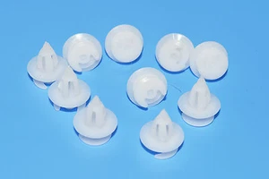 10pcs BMW 3 Series plástico blanco puerta embellecedor Panel Clips - Imagen 1 de 6