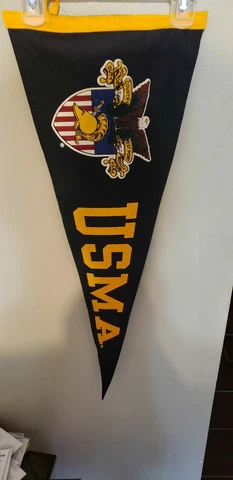 USMA UNITED STATES MILITARY ACADEMY WEST POINT NCAA RETRO WOOL PENNANT 7/24/2021 Cover