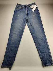 BDG Urban Outfitters Mom Damen 27/30" High Rise Distressed Denim Jeans - Bild 1 von 9