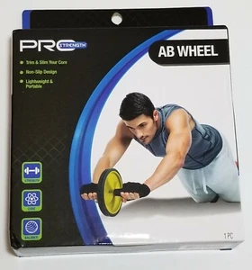 Pro Strength Ab Wheel 1 Pc Non Slip Design Lightweight Portable New - Picture 1 of 2