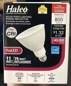 Halco ProLed Floodlights 75W PAR30 Mod 83109 (12 bulbs) New In Pkg. - Picture 1 of 3