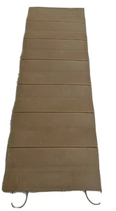 Mat Hiking Fishing AbilityOne Folding Sleeping Mat Coyote Brown Outdoor Activity - Picture 1 of 4