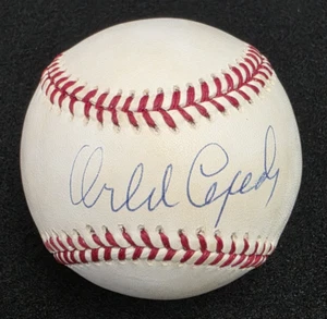 ORLANDO CEPEDA Signed Official MLB Baseball-HOF-SAN FRANCISCO GIANTS-PSA - Picture 1 of 8