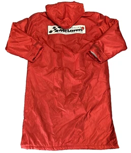 McLaren World Champion Team GS Battery Hoodie Jacket One Size Made In Japan Vtg - Picture 1 of 24
