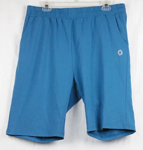 NUEVO CON ETIQUETAS Pantalones Cortos Spowind Azul Elastizado Algodón Tejido Para Hombre XL - Imagen 1 de 2