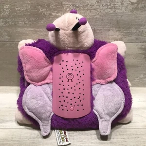 Pillow Pets Dream Lites Butterfly Purple Pink Plush Night Light - Picture 1 of 12