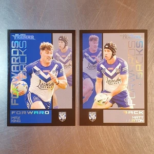 2023 NRL Traders Forwards + Backs Team Set (2 Cards) Canterbury Bulldogs - Picture 1 of 2