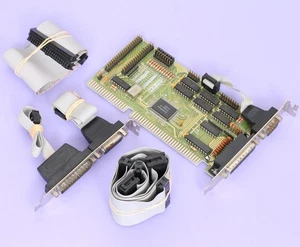 GoldStar Super I/O 16 Bit ISA Card IDE/FDD/Serial/Print/GamePort for 286/386/486 - Zdjęcie 1 z 5