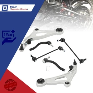 Front Lower Control Arms Sway Bars Tie Rods For 2013-19 Nissan Pathfinder QX60 - Picture 1 of 10
