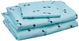 Microfiber Cozy Bed Sheet Set, Modern All Season Bedding & Pillowcases, Premi... - Picture 1 of 5