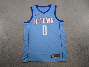 NBA Nike Houston Rockets #0 Etiqueta Verde Gerald Talla 50 H Manchas Ciudad LEER - Imagen 1 de 17