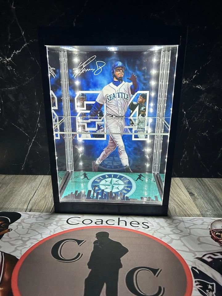 Ken Griffey Jr PSA & BGS personalizado LED tarjeta deportiva vitrina patio ⚾️ Foto 1 de 4