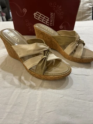 Italian Shoemaker Style Tori Sandal Size 9.5 - Image 1 of 4