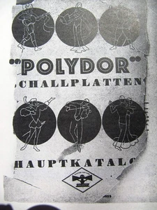 1935 GERMAN POLYDOR Schallplatten HAUPTKATALOG RECORD Main Catalog Xerox Copy - Foto 1 di 5