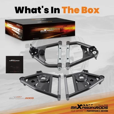 Upper & Lower Front Control Arms for GMC C15/C1500 Pickup 1967 1968 1969 1970 - Image 1 of 4