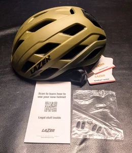 Brand New Lazer Strada KinetiCore S (52-56) Matte Forest Green - Picture 1 of 4