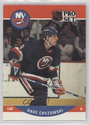 1990-91 Pro Set Dave Chyzowski #483 Rookie RC - Image 1 of 2