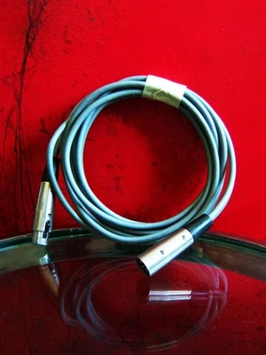 Cable de micrófono blindado de dos conductores premium Belden 8422 vintage años 70 15 pies Foto 1 de 4