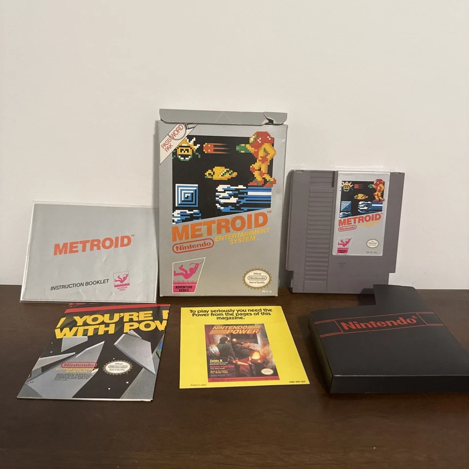 Nintendo NES Metroid CIB - Excelente estado testado e funcionando - Imagem 1 de 4