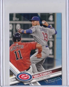 2017 Topps On Demand Mini blau #238 Ben Zobrist Cubs /10 - Bild 1 von 1