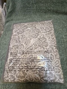 Pottery Barn Foundations Clio Reversible Standard Sham Gray Quilted 26x20 NEW - Picture 1 of 3