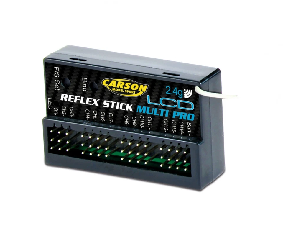 Carson Reflex Stick Pro LCD 2,4G Empfänger (500501544) - Bild 1 von 1