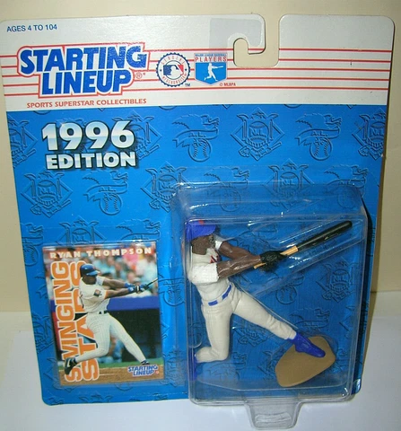 Ryan Thompson Starting Lineup SLU 4" Action Figure MLB  New York Mets  Card 1996 Cover