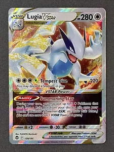 Pokemon TCG Lugia VSTAR 139/195 Sw&Sh Silver Tempest Rare - Picture 1 of 2