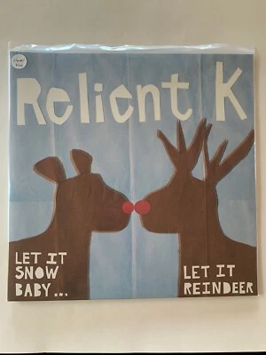 RELIENT K Let It Snow Baby Let it Reindeer (clear blue /285) Vinyl LP SEALED - Image 1 of 2