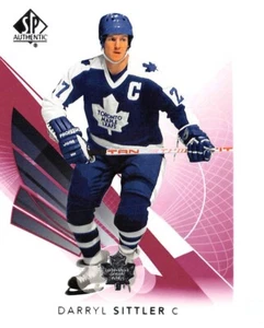 2017-18 SP Authentic Limited Red #98 Darryl Sittler - Picture 1 of 2