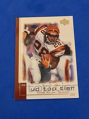 2001 Corey Dillon Upper Deck UD Top Tier #35 - Image 1 of 2