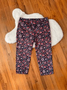 Pendleton Floral Paisley Casual Chino Trousers Size 18 - Picture 1 of 8