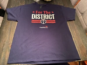 Washington Wizards 2024-2025 For The District Shirt SGA 10/24/24 XL New NBA - Picture 1 of 3