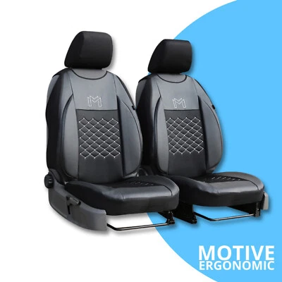 XTRM-CAR Seat Covers Motifs Ergonomic Fits VW Caddy III IV V Car Seat Covers - Image 1 of 4