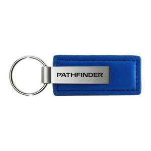 Nissan Pathfinder Rectangular Leather Key chain - Picture 1 of 10